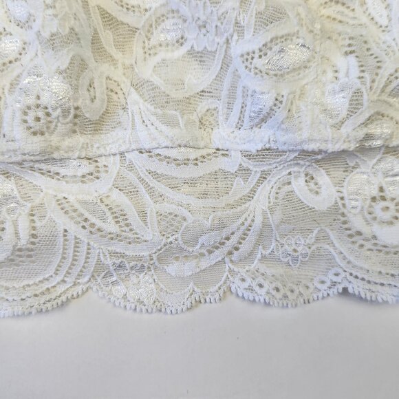 Calida Switzerland Sheer Unlined Floral Lace Bralette XS - Picture 5 of 8